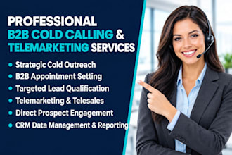 do USA cold calling, appointment setting and lead generation