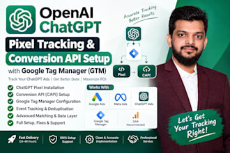 set up openai chatgpt ads pixel and conversion API with GTM