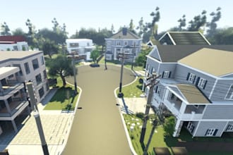 build realistic roblox city maps and 3d environments for your game