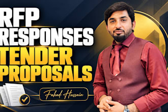 write rfp responses, bid proposals and tender proposals