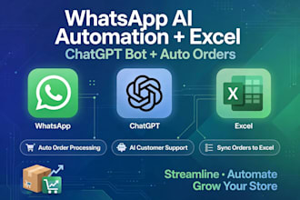 whatsapp automation with chatgpt and excel