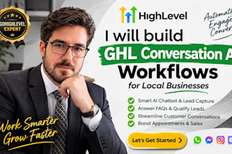 integrate ghl workflow locai business ghl automation and ghl ai agent