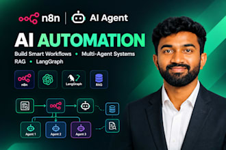 build ai automation ai agent n8n automation multi agent rag langgraph