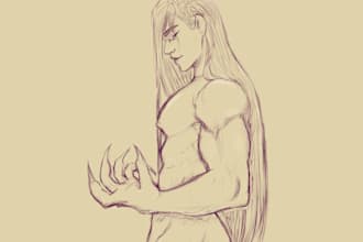 draw an nsfw illustration for you