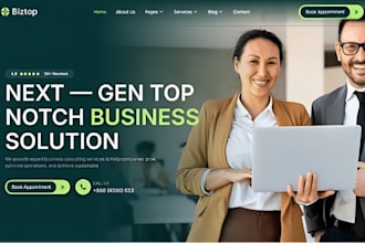 design squarespace management consultant services consulting website