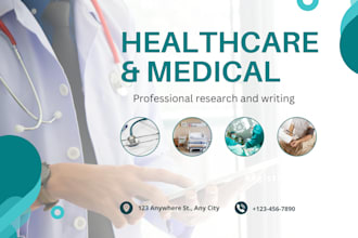 do medical, healthcare, and nursing research