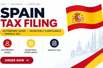 handle spain tax filing autonomo taxes quarterly compliance and modelo 303
