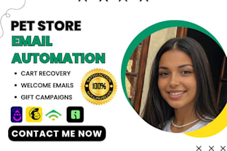 setup klaviyo pet store email marketing klaviyo pet replenishment winback email