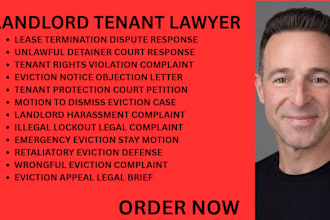 handle wrongful eviction disputes, tenant rights complaints and court responses
