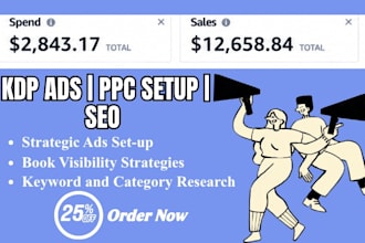 do amazon book promotion, KDP ads PPC, keyword research, and amazon kdp SEO