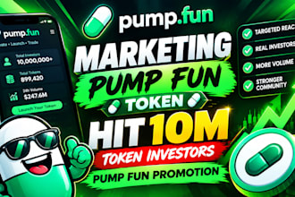 do pump fun marketing pump fun token hit 10m token investors, pump fun promotion