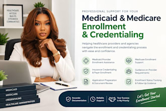 do medical billing provider enrollment with medicaid medicare credentialing