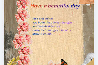 customtemplate canva greetingcards positive quotes