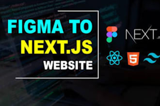 convert figma to nextjs and react responsive ai landing page using tailwind CSS