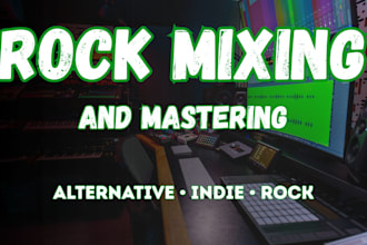 mix your rock, alternative, or indie song
