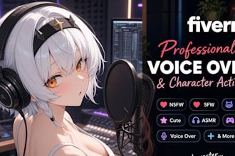 record lewd  cute anime girl nsfw asmr game video narration voice acting
