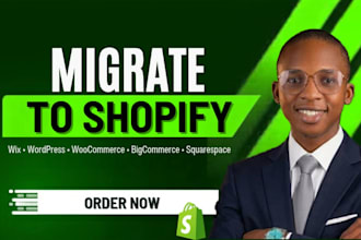 migrate wix to shopify, bigcommerce to shopify, woocommerce, shopify migration