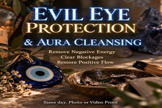 cast quick result energy healing spell, aura cleansing and protection from evils