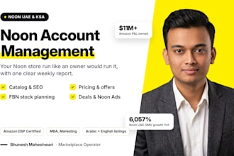 manage your noon seller account in uae and ksa and grow your sales