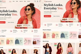 build clothing shopify store fashion website y2k shopify store clothing website