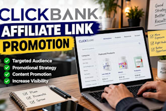 clickbank affiliate link promotion, affiliate marketing, affiliate promotion