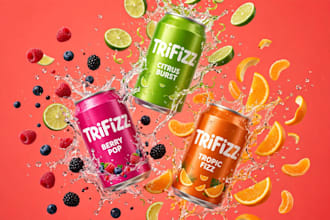design premium beverage packaging for your cans bottles and pouches