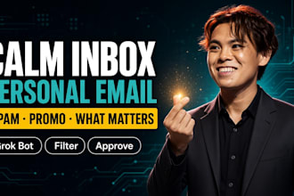 setup a grok bot personal email agent that filters spam promo and flags matters