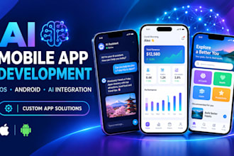 build an ai app chatbot or custom mobile application