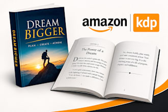 do amazon kdp book formatting, kdp print paperback and interior layout design