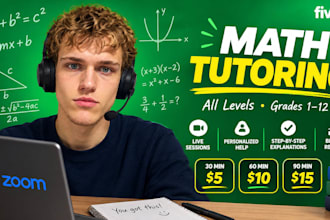 be your online math tutor