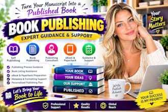 book publishing, book publisher, book publishing consultant, self publishing