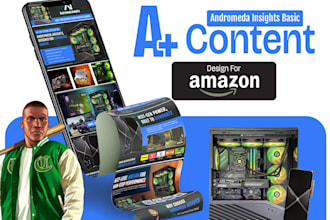design amazon a plus content, premium a plus and ebc