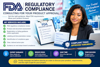 do fda expert regulatory compliance legal consulting for your approval