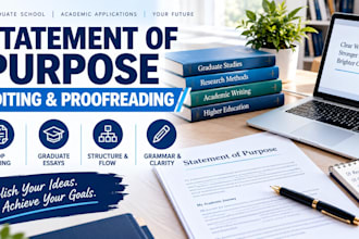 edit your statement of purpose and graduate application essay