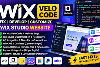 fix wix velo code wix studio website wix velo website wix bugs api integration