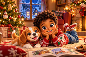 children story book illustration children story children story book illustration