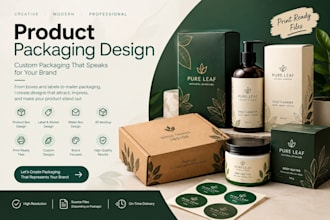 do professional food label design, food packaging, and product packaging