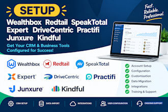 setup wealthbox redtail speaktotal expert drivecentric practifi junxure kindful