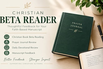 beta read christian prayer journals daily devotionals with feedback