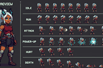 pixel art animation 2d pixel art sprite sheet character game art animation nsfw