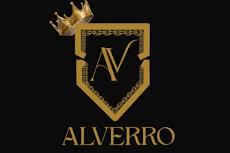 create a luxurious and modern logo