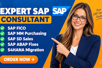 configure sap fico sap mm purchasing sap sd sales sap abap sap s4hana migrations
