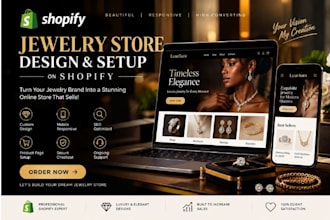 setup jewelry website jewelry store shopify store dropshipping store