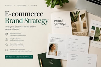 create an ecommerce brand strategy and positioning
