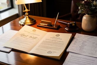 draft probate court documents as your paralegal for attorneys and pro se