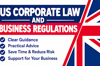 research US corporate law and business regulations