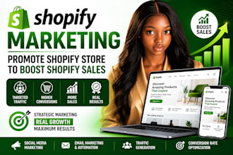 do shopify marketing, promote shopify store to boost shopify sales