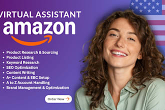 be your amazon fba virtual  assistant