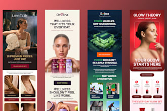 design professional email newsletters and promotional emails