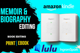 be your memoir ghostwriter memoir editor biography writer nonfiction book writer